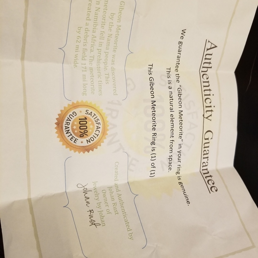 Meteorite Ring - image 3